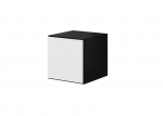Cama full storage cabinet ROCO RO5 37/37/39 black/black/white