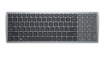 Computer keyboard Dell  Keyboard KB740 Wireless, US, 2.4 GHz, Bluetooth 5.0, Titan Gray