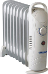 Radiator Mesko  MS 7805 Oil Filled Radiator, 1000 W, Number of fins 9, White