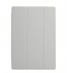 Book case Connect  Galaxy Tab A9 Tablet case with imitate microfiber inside Silver