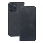 Book case iLike Samsung Galaxy A34 5G Smart Suede case Black