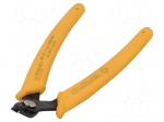 Pliers | cutting,miniature,curved | 160mm | with small chamfer
