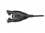 Hot tweezers | 60W | for soldering station | 1.22m