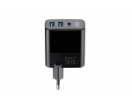 Havit UCLE001 EU - GaN three-port charger 30 W, black