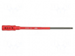 Screwdriver bit | insulated | Holder: hexagonal | 6mm | ElectricVario