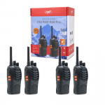 Kit of 4 portable radio stations PNI PMR R40 PRO batteries, chargers and headphones included