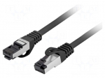 Patch cord | S/FTP | Cat: Cat 8.1 | RJ45 plug,both sides | stranded