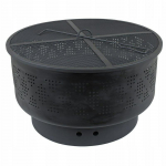 MASTER GRILL GARDEN FIRE PIT WITH SPARK PROTECTION 59cm