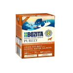 BOZITA Purely Pat&eacute; Duoprotein Beef and salmon - wet dog food - 370g