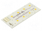 LED strip | W: 49.5mm | L: 121.4mm | No.of diodes: 8 | CRImin: 70 | 3000K