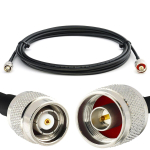 Rangeful RP-TNC Male / N Male 30cm RG58/U koaksiaalkaabel RG58-RPTNCM-NM-0.3