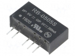 Converter: DC/DC | 1W | Uin: 4.5&divide;5.5V | Uout: 5VDC | Iout: 200mA | SIP7