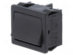 ROCKER | DPDT | Pos: 2 | OFF-ON | 10A/250VAC | IP40 | 100m&Omega; | UL94V-2