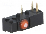 Microswitch SNAP ACTION | without lever | SPDT | Pos: 2