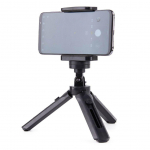Camera accessory Hurtel  Mini tripod selfie stick holder for phone camera GoPro 16 - 21 cm black