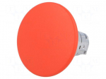 Switch: push-button | Stabl.pos: 1 | 22mm | red | Illumin: none | IP66