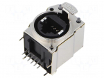 Connector: RJ45 | socket | Cat 6 | EMI | 8p8c | THT | 19.8x19.8mm