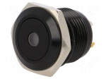 Switch: vandal resistant | Pos: 2 | SPST-NO | 2A/36VDC | IP65 | OFF-(ON)