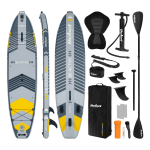 Uued tooted // Deska SUP REBEL ACTIVE PRO RBA-4518 - szara