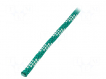 Rope | polypropylene | &Oslash;rope: 8mm | L: 100m | with a core | green