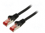 Patch cord | S/FTP | Cat 6 | RJ45 plug,both sides | stranded | Cu | 2m