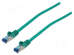 Patch cord | S/FTP | Cat 6a | RJ45 plug,both sides | stranded | Cu | 15m