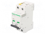 Circuit breaker | 400VAC | Inom: 10A | Poles: 2 | DIN | Charact: B | 10kA