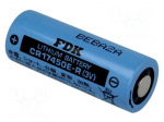 Battery: lithium | 3V | 4/5A,CR8L | &Oslash;17x45mm | 2400mAh