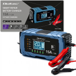 Nutikas AGM / GEL / LiFePO4 akulaadija | Taastus | 12V 15A