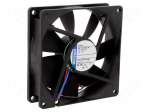 Fan: DC | axial | 92x92x25mm | 84m3/h | 32dBA | ball bearing | 2700rpm