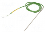 Sensor: temperature | thermocouple K | Insulation: silicone | cl.1