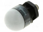 Signaller: lighting-sound | 22mm | &Oslash;22.5mm | IP65 | RGB (7 colours)