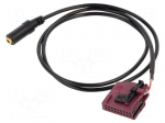 Aux adapter | Jack 3.5mm socket,RNS-2 18pin
