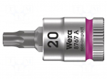 Socket: Torx&reg;-bit | Torx&reg; | TX20 | 1/4" | 28mm