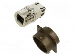Transition: coupler | RJF | PIN: 8 | IP67 | 8p8c | Cat 5e