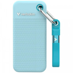 Verbatim 32325 External Drive Pocket SSD 2TB USB-C 3.2 gen.2 / black-polar blue