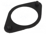 Washer | rubber | Shore hardness: 68&plusmn;5 | No.of mount.holes: 2