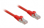 Sharkoon kabel sieciowy RJ45 CAT.6a SFTP LSOH czerwony 1,0m - HalogenFree