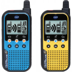 VTech Kidi Talkie, Walkie-Talkie (blue / yellow, 2 pieces)