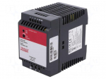 Power supply: switched-mode | 80W | 24VDC | 24&divide;28.8VDC | 3.3A | 360g
