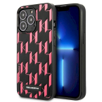 Karl Lagerfeld KLHCP13XMNMP1P Monogram Plaque Hardcase for iPhone 13 Pro Max 6,7" / pink