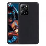 Fusion soft matte silikona aizsargapvalks Xiaomi Redmi Note 12 5G | Poco X5 melns