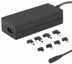 Qoltec 50011 universālais portatīvo datoru lādētājs 8 savienotāji | 65W | 3,5A
