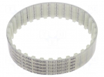 Timing belt | T10 | W: 25mm | H: 4.5mm | Lw: 320mm | Tooth height: 2.5mm