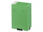Enclosure base | EG 45 | green | UL94HB | for DIN rail mounting | ABS