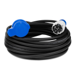 Elektrimaterjalid // Elektri laiendid, Pikendusjuhtmete, hajutuste ja UK ja USA adapterite komplekt // Przedłużacz/adapter camping extrem