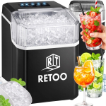 Tooted koju ja aeda // K&ouml;&ouml;gi- ja majapidamistarbed // Kostkarka domowa do lodu duża srebrna 150w  maszyna do kostek l&oacute;d do napoju - or1322