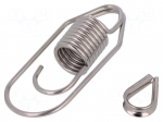Spring with lug for rope tightening | Series: FC/FD/FL/FP