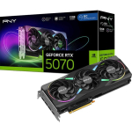 PNY GeForce RTX 5070 ARGB OC (DLSS 4, 3x DisplayPort, 1x HDMI 2.1)