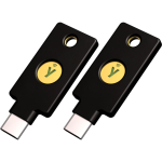 Yubico YubiKey 5C NFC (black/gold, pack of 2)